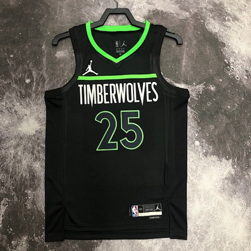 Minnesota Timberwolves Derrick Rose #25 Limited Edition Jumpman 23 Season Basketball Jersey