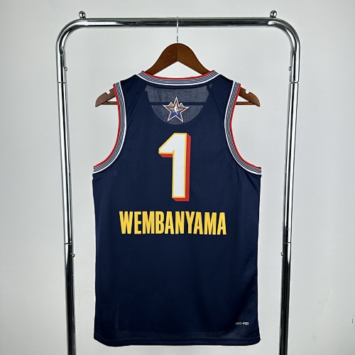 #1 All-Star Blue 2025 Season Basketball Jersey