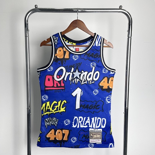 Orlando Magic #1 Retro Edition 95 Season Basketball Jersey
