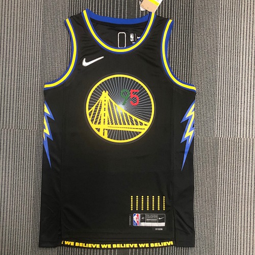 Golden State Warriors #95 City Edition Limited Edition 22 Season Basketball Jersey
