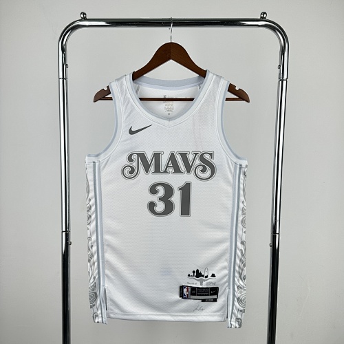 Dallas Mavericks Klay Thompson #31 City Edition 25 Season Basketball Jersey