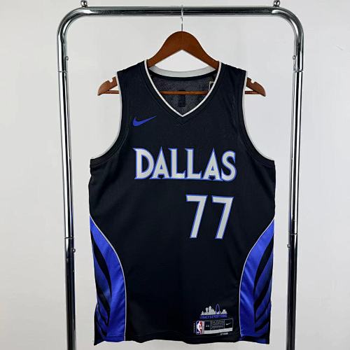 Dallas Mavericks #77 City Edition Basketball Jersey