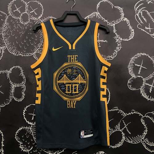 Golden State Warriors #0 Grey 18 Season Basketball Jersey