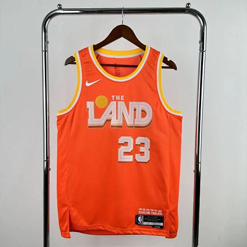 Cleveland Cavaliers LeBron James #23 City Edition 26 Season Basketball Jersey