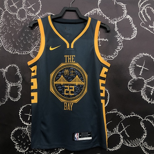 Golden State Warriors Andrew Wiggins #22 Grey 18 Season Basketball Jersey