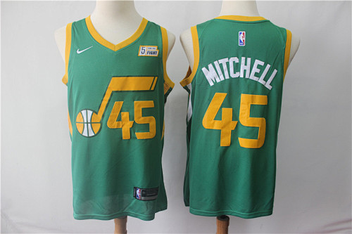 Utah Jazz Green Basketball Jersey