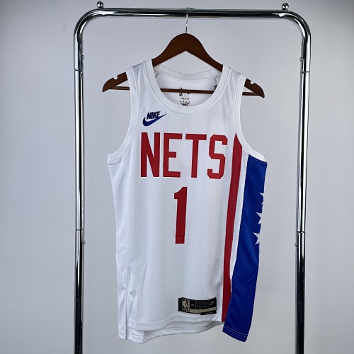 Brooklyn Nets #1 Retro Edition 23 Season Basketball Jersey