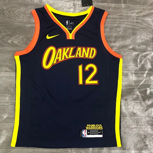 Golden State Warriors #12 City Edition 21 Season Basketball Jersey