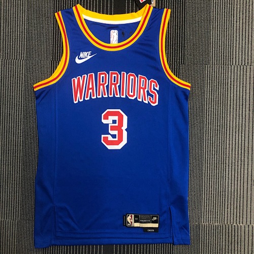 Golden State Warriors Jordan Poole #3 Retro Edition Basketball Jersey