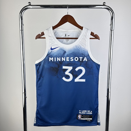 Minnesota Timberwolves Karl-Anthony Towns #32 City Edition 24 Season Basketball Jersey
