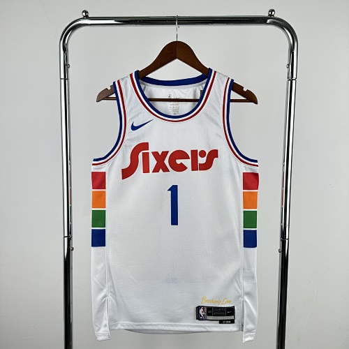 Philadelphia 76ers James Harden #1 City Edition 25 Season Basketball Jersey