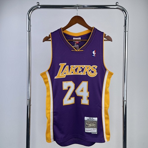 Los Angeles Lakers #24 Retro Edition Purple 09 Season Basketball Jersey