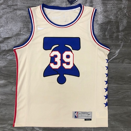Philadelphia 76ers #39 21 Season Basketball Jersey