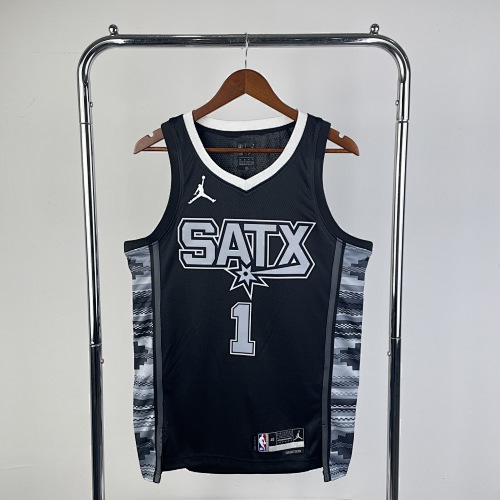 San Antonio Spurs #1 Limited Edition Jumpman 23 Season Basketball Jersey
