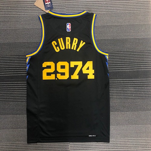 Golden State Warriors Stephen Curry City Edition 22 Season Basketball Jersey