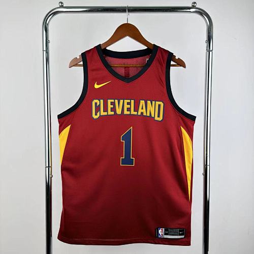 Cleveland Cavaliers James Harden #1 Red 17 Season Basketball Jersey