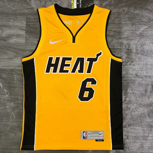 Miami Heat LeBron James #6 21 Season Basketball Jersey
