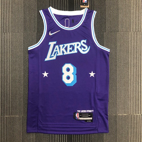 Los Angeles Lakers #8 City Edition 22 Season Basketball Jersey