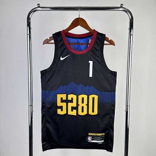 Denver Nuggets #1 City Edition 24 Season Basketball Jersey