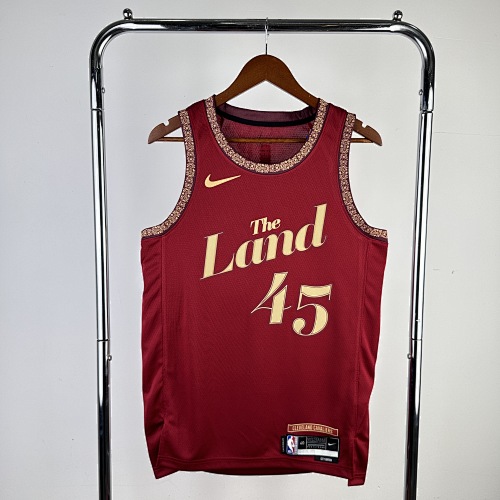 Cleveland Cavaliers #45 City Edition 24 Season Basketball Jersey