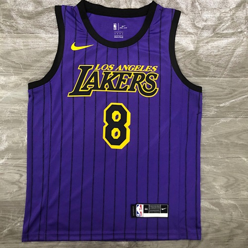 Los Angeles Lakers #8 Limited Edition Purple 18 Season Basketball Jersey