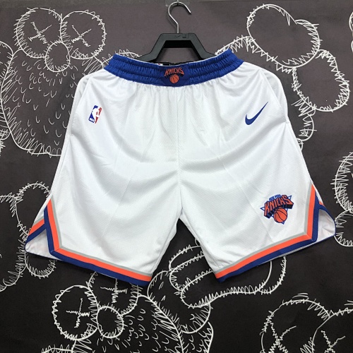 New York Knicks White Shorts
