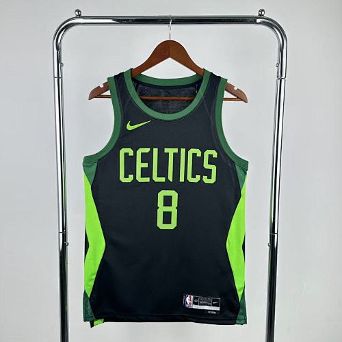 Boston Celtics #8 City Edition 25 Season Basketball Jersey