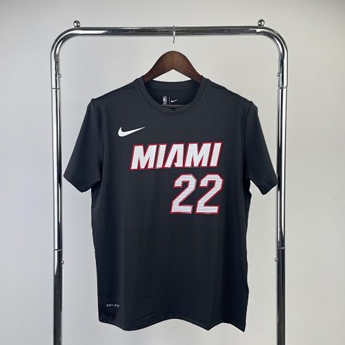 Miami Heat #22 Black Basketball Jersey