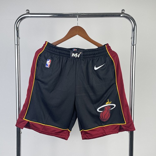 Miami Heat Black Shorts