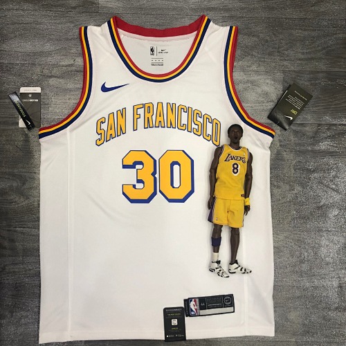 Golden State Warriors Stephen Curry #30 Basketball Jersey