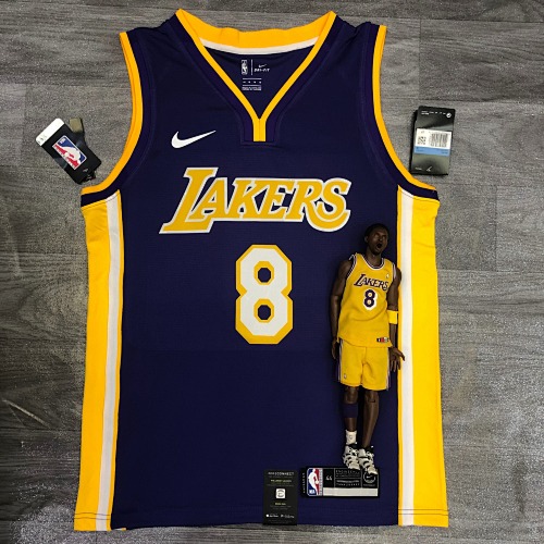 Los Angeles Lakers #8 Purple Basketball Jersey