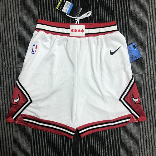 Chicago Bulls White Shorts