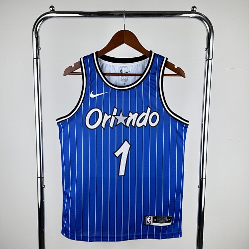 Orlando Magic #1 Retro Edition 19 Season Basketball Jersey