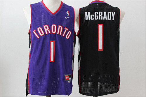 Toronto Raptors Black Purple Basketball Jersey