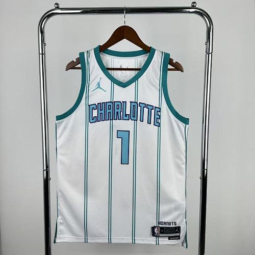 Charlotte Hornets LaMelo Ball #1 Home White 23 Season Basketball Jersey