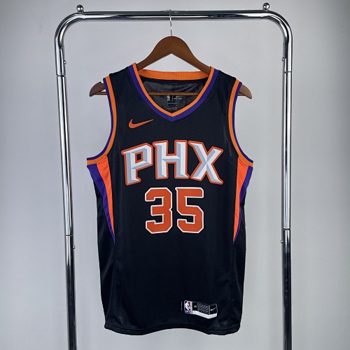 Phoenix Suns Kevin Durant #35 Black Basketball Jersey