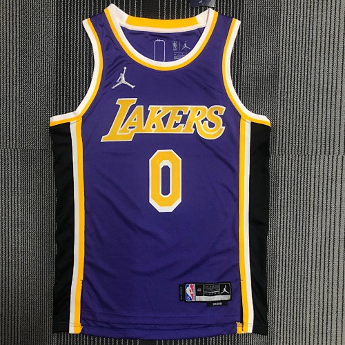 Los Angeles Lakers #0 Limited Edition Jumpman Basketball Jersey