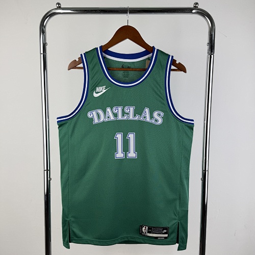 Dallas Mavericks Kyrie Irving #11 Retro Edition Green 26 Season Basketball Jersey
