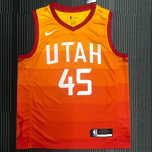 Utah Jazz #45 19 Season Basketball Jersey
