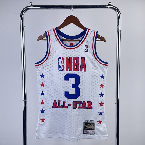 Allen Iverson #3 Retro Edition All-Star White 03 Season Basketball Jersey