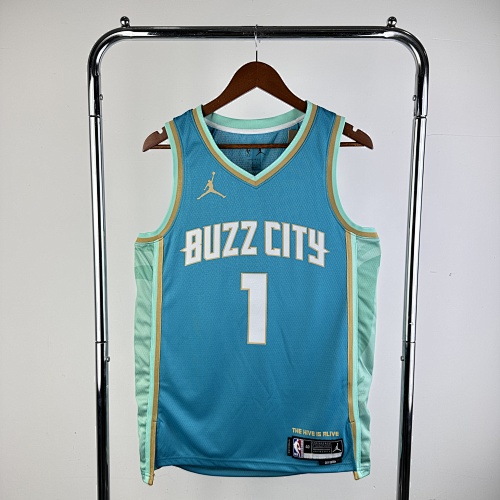 Charlotte Hornets LaMelo Ball #1 City Edition 24 Season Basketball Jersey