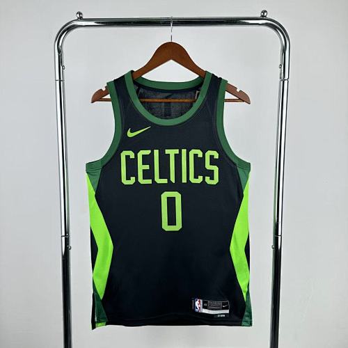 Boston Celtics Jayson Tatum #0 City Edition 25 Season Basketball Jersey