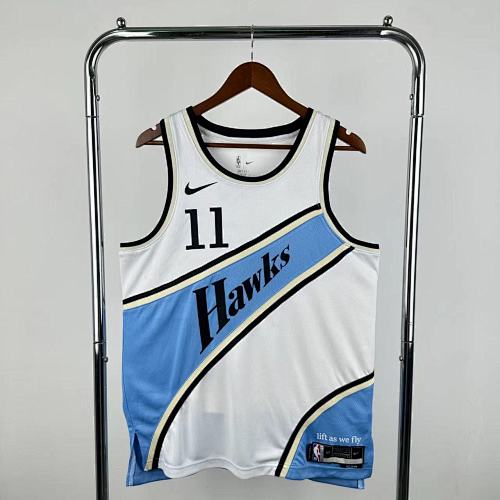 Atlanta Hawks Trae Young #11 City Edition 25 Season Basketball Jersey