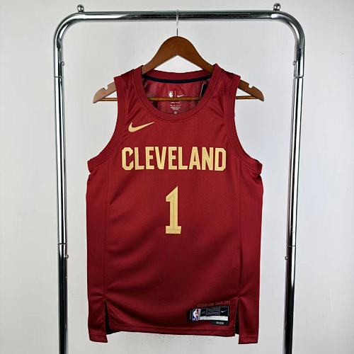 Cleveland Cavaliers James Harden #1 Red 23 Season Basketball Jersey