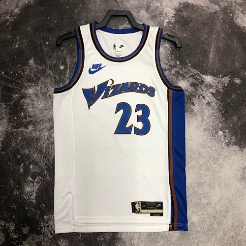 Washington Wizards Michael Jordan #23 Retro Edition 23 Season Basketball Jersey