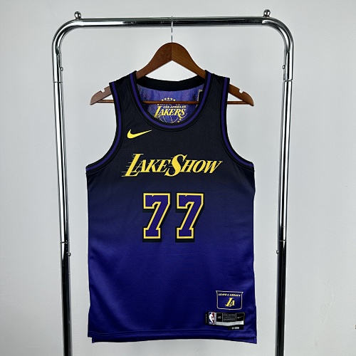 Los Angeles Lakers Luka Doncic #77 City Edition 25 Season Basketball Jersey
