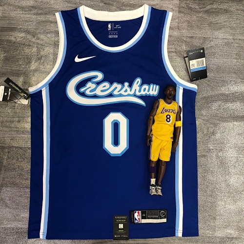 Los Angeles Lakers #0 Retro Edition Basketball Jersey