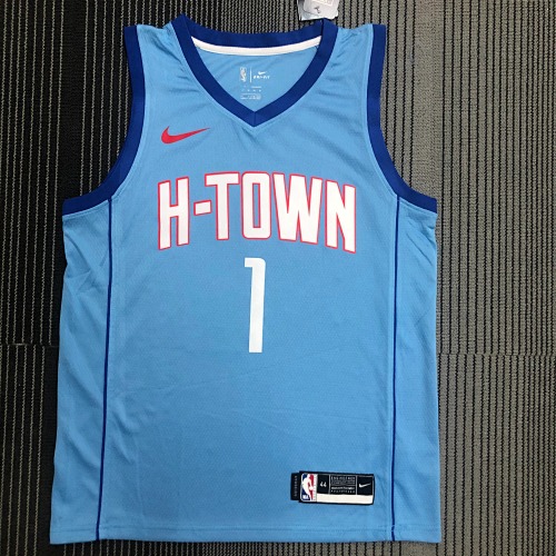 Houston Rockets #1 City Edition 21 Season Basketball Jersey