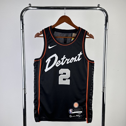 Detroit Pistons Cade Cunningham #2 City Edition 24 Season Basketball Jersey