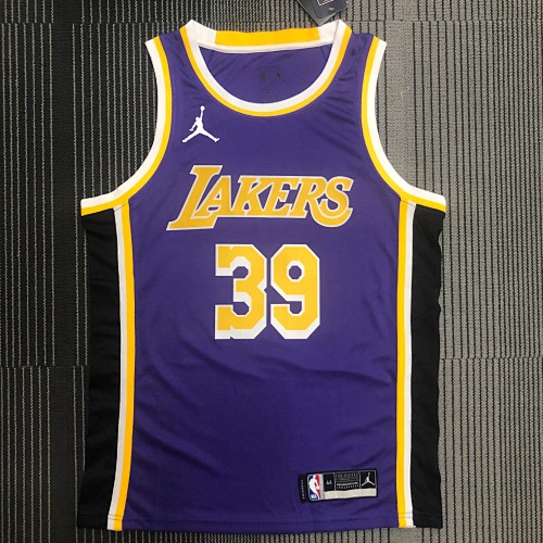 Los Angeles Lakers #39 Jumpman Purple Basketball Jersey
